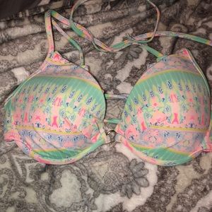 Pastel push up bikini 👙 top